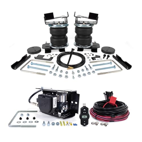 Air Lift LoadLifter 5000 Air Suspension Kit & WirelessOne 2nd Gen Air Compressor System with EZ Mount fits 2021 2023 F150 4WD RWD | TrendsAuto Decal | 57355 25980EZ