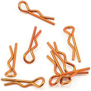 Core-RC 1/10 Scale Small Body Clip (Gold) (8)