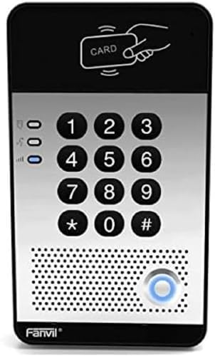 Fanvil Hotel Phone H3   Teléfono IP (Negro, Terminal con conexión por cable, VxWorks, En banda, Out of band, Información SIP, G.711a,G.711u,G.722,G.723.1,G.726,G.729ab, Ethernet rápido)