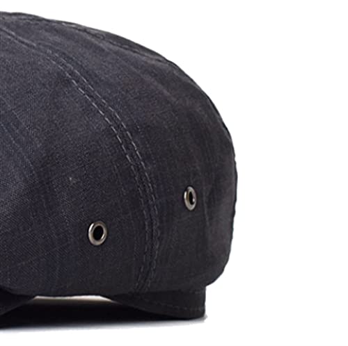 Unisex Cotton Retro Newsboy Beret Hat #TOP22