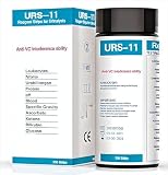 Strisce Test delle Urine (100 pezzi),11 parametri Analisi Stick, Reattive per Urinalisi con cartella colori di riferimento.