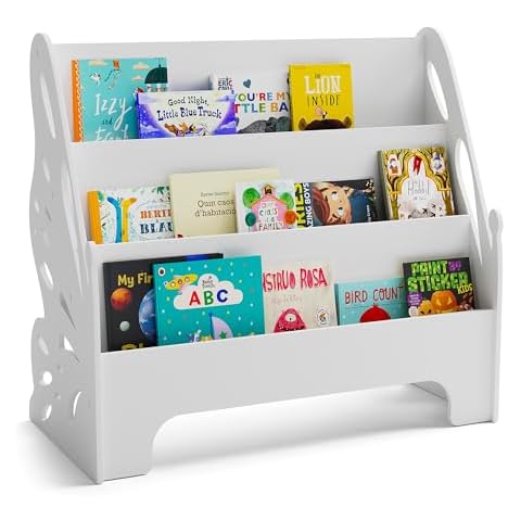 Beskadi 3 Tier Butterfly Kids Bookshelf Cover