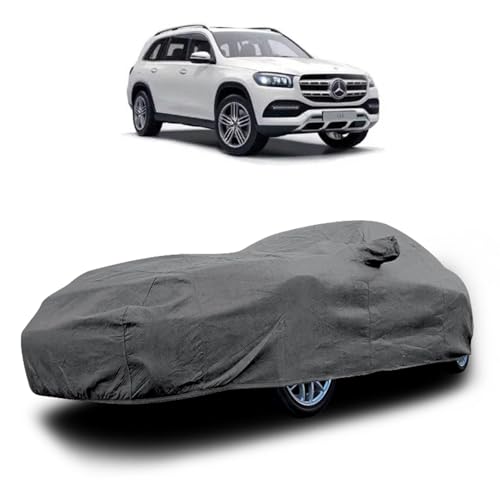 Image of Heavy-Duty Car Cover for Compatible with Mercedes Benz GLS (2015 to 2025 All Models) Deluxe Car Protection Cover - Waterproof & UV-Resistant All-Season Exterior Protection