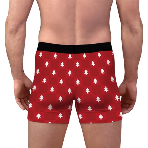 Ainuno Christmas Underwear for Men Hilarious Gag Gifts Funny Novelty Holiday Boxer Briefs No Fly4