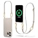 Produktbild CYRILL von Spigen Classic Charm Mag Hülle Kompatibel mit iPhone 15 Pro Max (2023) - Cream