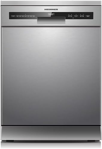 HEINNER - HEINNER HDW-FSM60714AWD+++ – Lave-vaisselle pose libre 14 couverts, 7 programmes, classe énergétique D, finition blanche, Garantie 5 ans