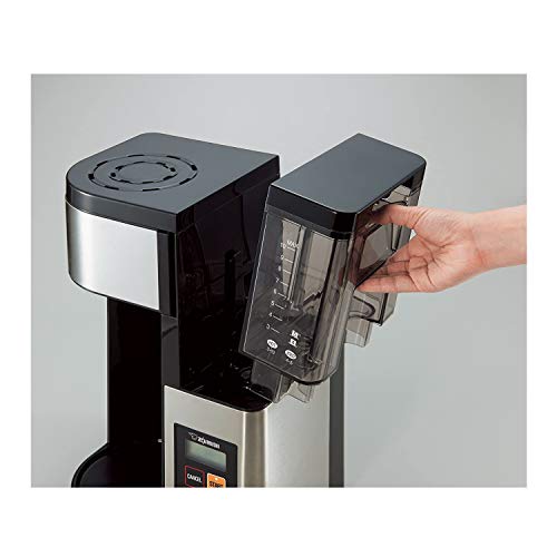 ZOJI Rushi EC-YTC100XB Coffee Maker, 10 Cup, Stainless Steel/Black by Zojirushi - Image 3