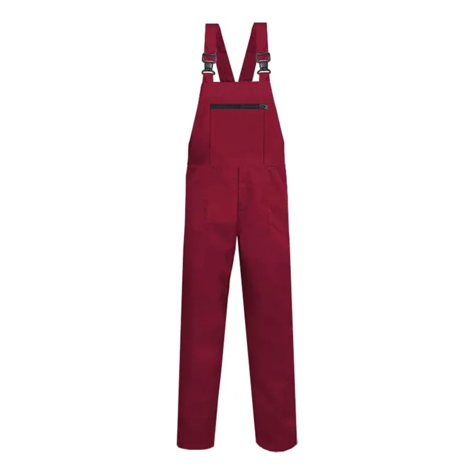 Tuta da Lavoro Uomo Salopette Uomo Abbigliamento da Lavoro Taglie Forti M-5XL Tute Protettive con Cinghie Uniformi Pantaloni Bretelle Senza Maniche(Orange,XXL)