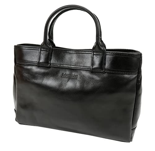 [ダブルス] ハーベスト トートバッグ ハーヴェスト レザーミニトート 革 ドライビングトート 本革 VZF-7570 (本革, ブラック(Black))