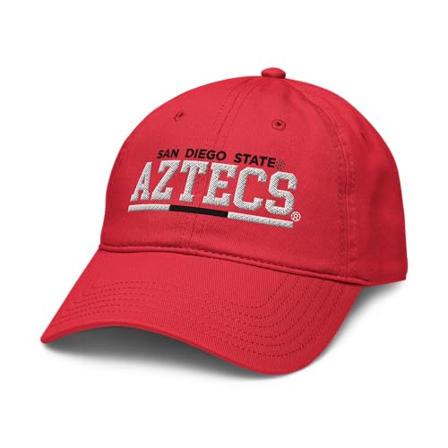 San Diego State Aztecs Varsity Red Officially Licensed Adjustable Baseball Hat
