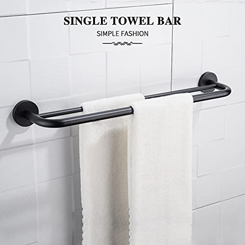 Porte-serviette de salle de bain mural double rail Crody
