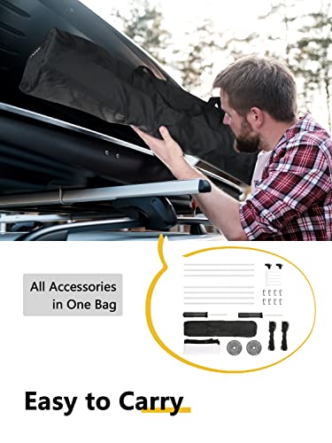 Portable Projector Screen with Stand, WEWATCH 100 Inch Projection Screen 16:9, 4K HD Rear Front Projections Movies Screen with Carry Bag for Indoor Outdoor Home Theater Backyard Cinema Travel - Thumbnail 6