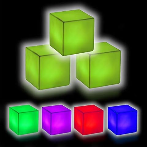 Relaxdays Lampions Cubes LED Cover