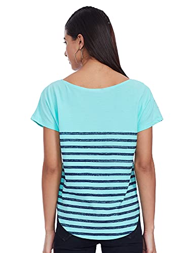 Image of Women's Abstract Print T-Shirt (272460852 Knit Top