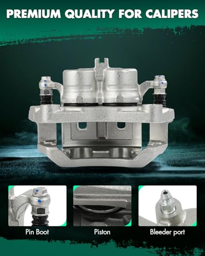 Image of SCITOO Front Right Brake Caliper With Bracket 19B2871B Compatible For INFINITI For EX35 2008-2012,For INFINITI For EX37 2013,For INFINITI For G25 2011-2012,For INFINITI For G35 2007-2008
