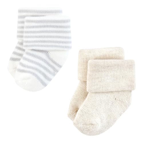 Image of Touched by Nature Baby Organic 6 Pack Cotton Socks