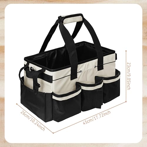 Sac à outils robuste multi-poches MagiDeal pour rangement de lavage auto