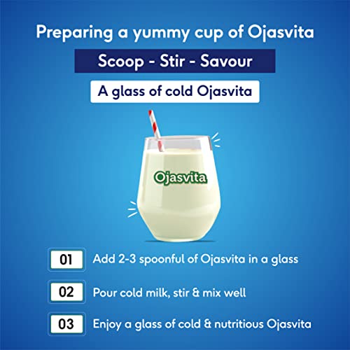 Image of Sri Sri TATTVA shuddhta ka naam Ojasvita Vanilla Box Refill - Drink Mix for Sharp Mind & Healthy Body - 200gm (Pack of 3)
