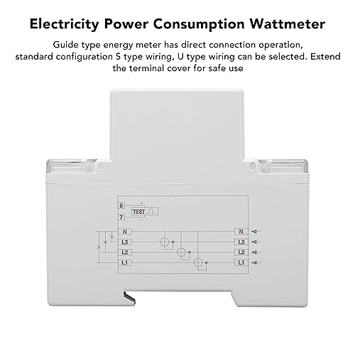 Compteur électrique triphasé pour stopper le gaspillage d'énergie