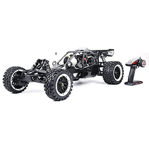 QAQQVQ 1/5 Scale Gas Truck Gasoline RC Car High Speed Remote Control Off-Road Vehicle with 36cc Gasoline Engine and 2.4G Remote Controller All Terrain Off Road Truck Car Gifts for Boys