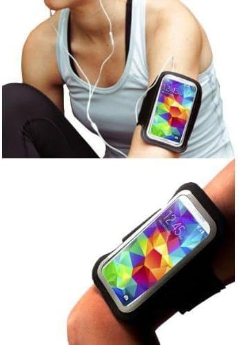 Miniatura 8 de Brazalete deportivo para correr, gimnasio, entrenamiento, compatible con Motorola Moto G Power 5G (2024, 2023, 2022, 2021, 2020), correa reflectante