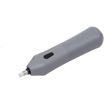 Alassio Electric Eraser Grey