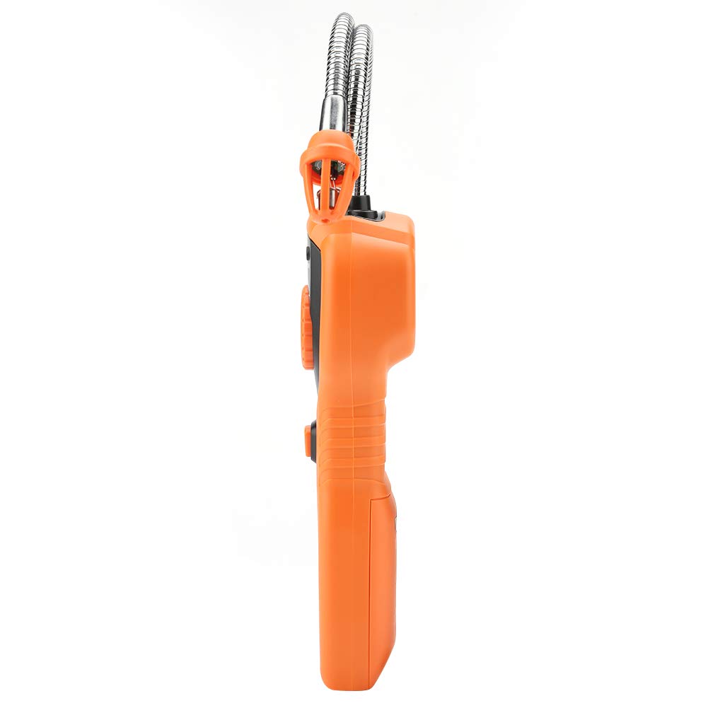 Fafeicy PM6310 Detector de Fugas de Gas Portátil de Alta Precisión Probador Preciso de Gas con Alarma de Luz Sonora para Natural Metano Propano Butano Hidrógeno Monóxido de Carbono