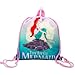 Disney The Little Mermaid Backpack and Lunch Box - Bundle with 16