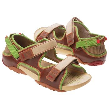 Sandales en cuir Camper enfant avec semelle souple et maintien idéal