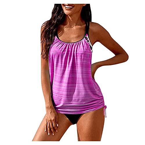 Smooto Swimsuits for Curvy Women Swimsuits Athletic Swimsuits for Girls Bathing Swimsuits for Women One Piece Ytuieky 2021 Bikinis for Women (Purple 6,M)