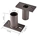 KCCCT Slip Fitter Adapter for Outdoor Light Fixtures,Transform The Slip Fitter into Arm Mounting.Corrosion Resistant Materials Adaptor for Outdoor Flood Light,Parking Lot Lights,Shoebox Light Fixture