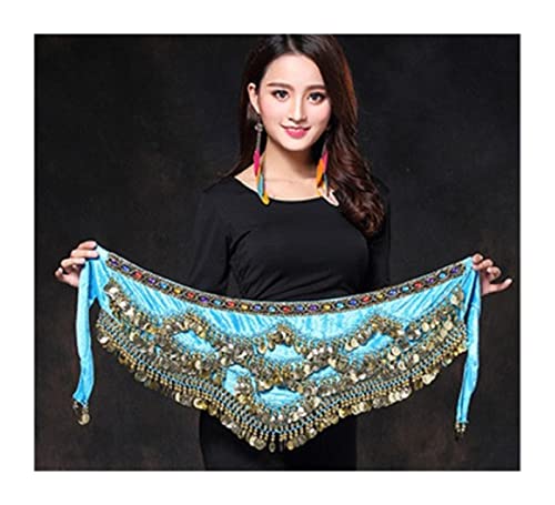 Lenço de quadril para dança do ventre feminino fantasia de dança do ventre lenço de quadril acessóri