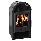 Nennleistung: 7 kW Wamsler W20001087105 Primo II Kaminofen Stahl Schwarz/A+