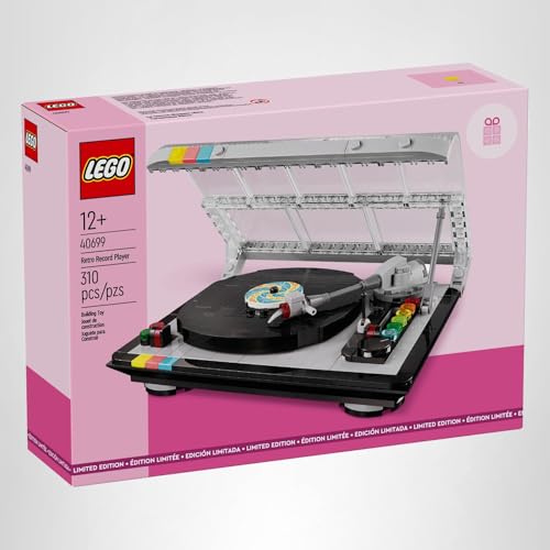 LEGO 40699 Retro Record Player 310 Piece Limited Edition Limited Edition