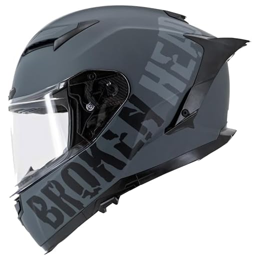 Broken Head Street Division - Motorradhelm