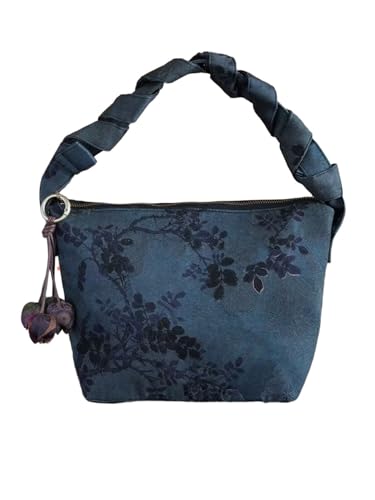 Sac jacquard floral en soie HangErFeng 126 luxe artisanal