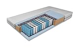 taschenfederkernmatratze 90x200 2 cm Polyurethanschaum T30 - Sie ist luftig und elastisch, verformt sich nicht und garantiert so einen hohen Schlafkomfort. Hochwertiger Schaumstoff ist eine zusätzliche Füllung der Matratze. Dieser Schaumstoff hat eine hohe Beständigkeit gegen Verformung und Quetschung. Es bietet eine gute Polsterung für den Körper, hat eine luftige Struktur, ist flexibel und elastisch.