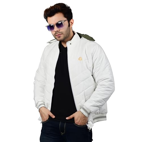Image of Quark Export Quality Reversible Puffer Jacket in GLD Material best for Winterwear /Hiking /Biking /Camping /Mountaineering /Racing /Climbing /Tracking(Control Temperature up to 3 Degree Celsius.)(3C)