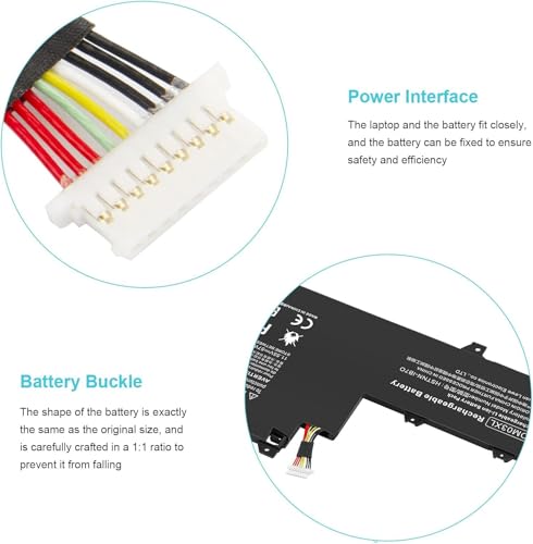 Image of OM03XL Battery Compatible for HP EliteBook X360 1030 G2 Series | OMO3XL 863167-171 863167-1B1 863280-855 HSTNN-IB70 HSTNN-IB7O HSTNN-1B70 HSN-I04C Battery