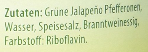Feinkost Dittmann Grüne Jalapeño-Peperoni, in Ringe geschnitten Glas, 6er Pack (6 x 335 g) – Bild 8