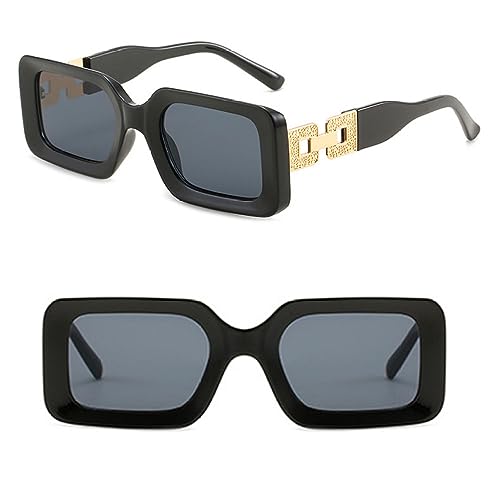 Retro Female Male Top Sunglasses Women Diamond Connecting Frame Legs Sun Glasses Men