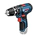 Price comparison product image Bosch Professional 12V System GSB 12V-15 Cordless Combi Drill (Without Rechargeable Battery and Charger, in Cardboard Box)