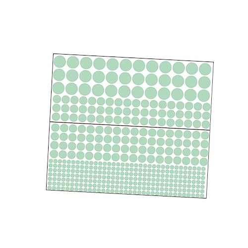 Stickers circulares luminosos para niños 407 piezas