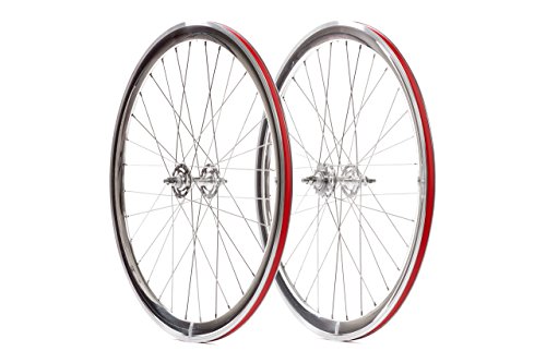 State Bicycle Co. Deep V Fixed- Gear Wheel Set | Silver