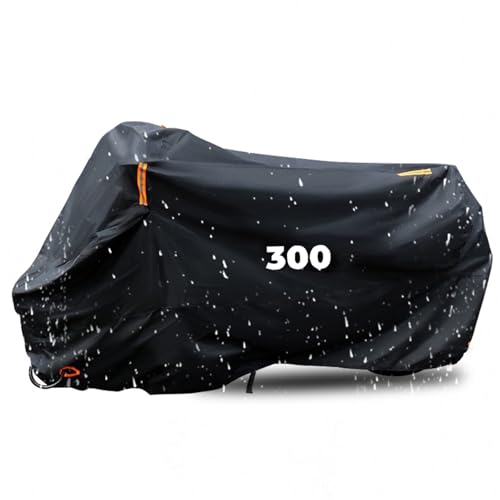 Housse de protection pour scooter et moto Kawasaki Z300 en stationnement extérieur