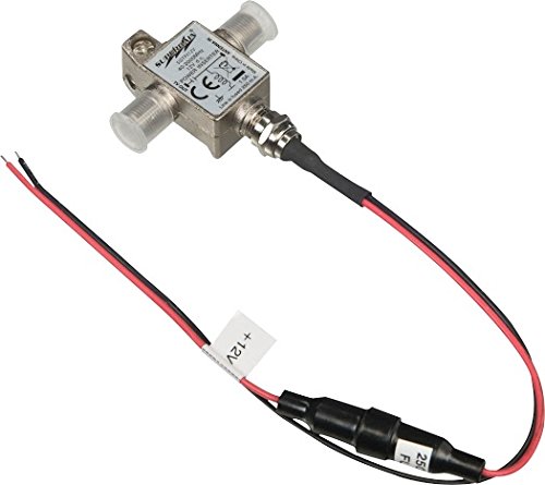 Antena omnidireccional activa para exteriores DVB-T, amplificador de 12 V, compatible con HDTV, balada
