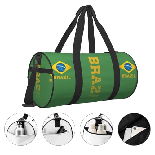 Spotrs Gym Bag Brazil Soccer Cup Workout Travel Bag Duffle Bag Weekender Bags For Women Men3