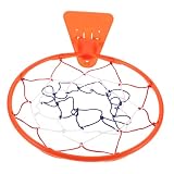 Mikinona Canasta Baloncesto Infantil Plegable para Interior Aro Silencioso Plástico Seguro con Instalación Fácil para Práctica y Desarrollo Inteligencia Habitación