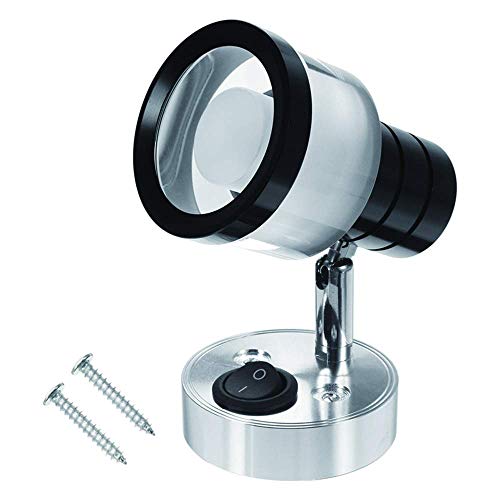 Foco de Pared Interior LED 12V 3W Riloer para Caravanas y Barcos