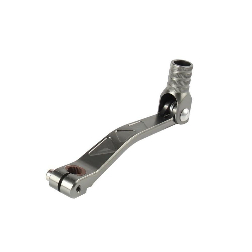Uuipip Gray Motorcycle Gear Shift Lever Motorcycle Folding Gear Shift Lever For Xr50cc Crf50cc 70Cc 110Cc 125Cc Foot-Operated Shifter Starter